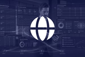 Retail media analytics dashboard with ROAS and campaign metrics — Advantage Group International intelligence platform